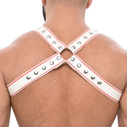 Sparta's Harness Harnais Sparta's Blanc